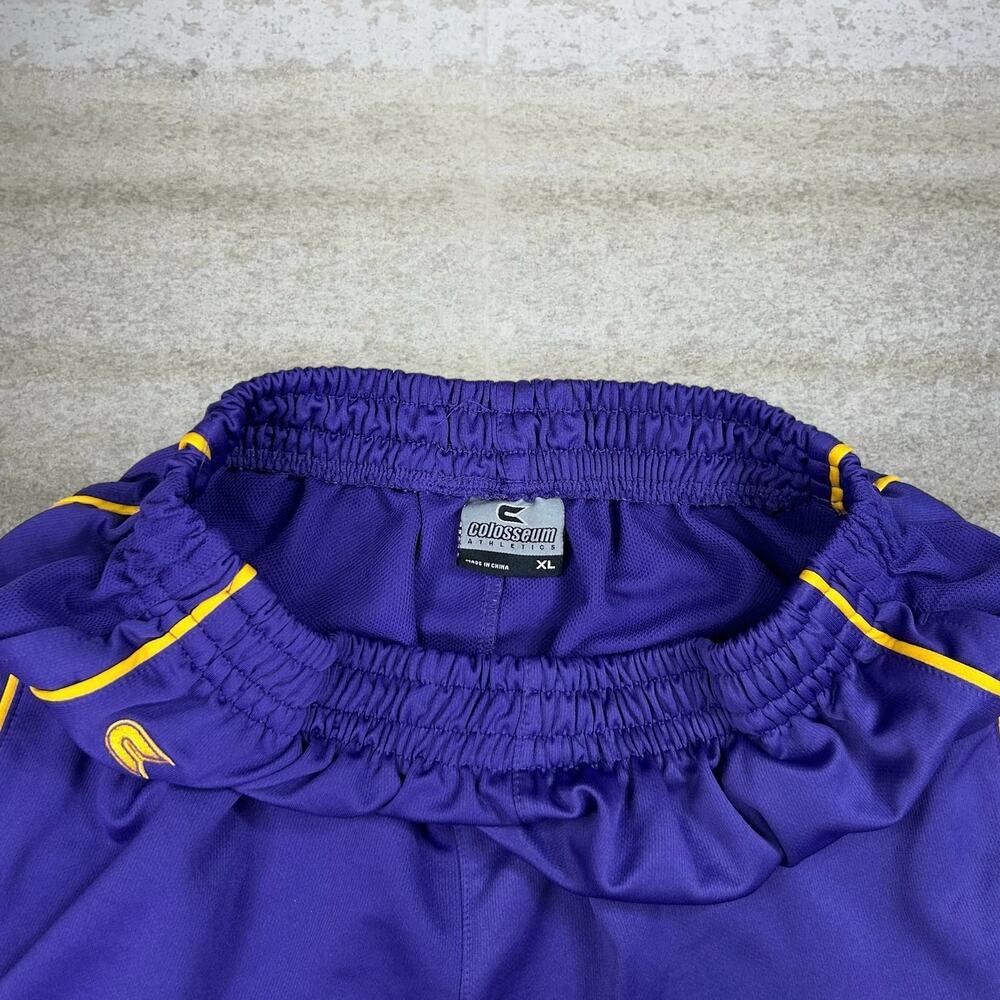 Vintage Y2K James Madison Basketball Shorts Mens XL Baggy Purple 11" Inseam - Picture 4 of 4